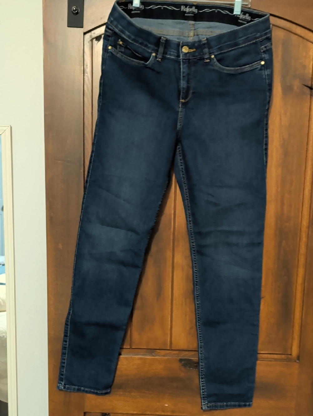 Rafaella Slim Skinny Jeans in Dark Wash